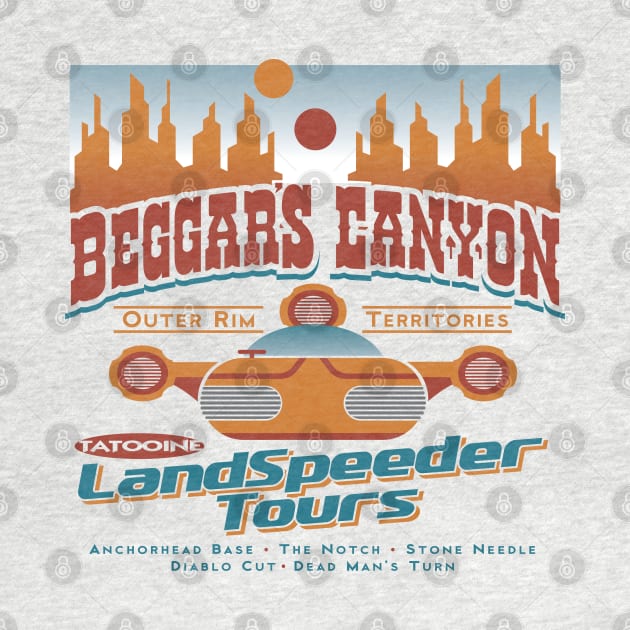 Beggar's Canyon LandSpeeder Tours by DesignWise